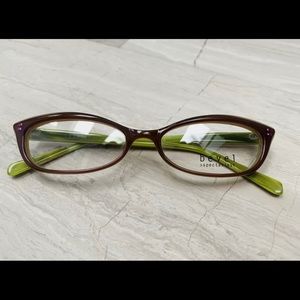 Bevel Check Sea Green Pink Japan Eyeglass Frames